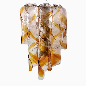 Murano Glass Sconces from Mazzega, 1970s, Set of 2-INI-2021862