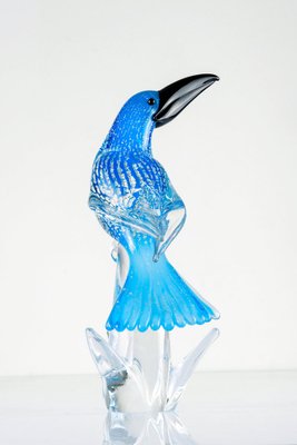 Murano Glass Sculpture of a Bird from Formia Murano, Italy, 1970s-LBS-1378269