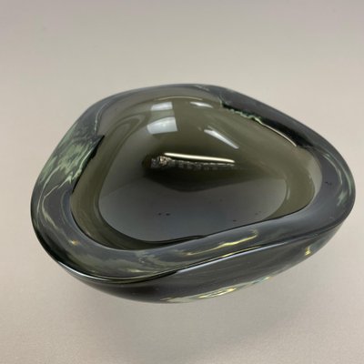 Murano Glass Shell Bowl by Antonio da Ros for Cenedese, Italy, 1960s-QZ-1052990