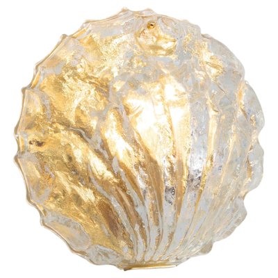 Murano Glass Shell Wall Light attributed to Limburg, Germany, 1970s-UGR-1789524