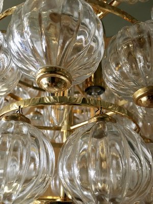 Murano Glass Spheres Ceiling Lamp by Paolo Venini for Venini, 1980s-OPE-737073