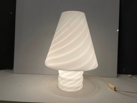 Murano Glass Swirl Table Lamp from Venini-JJC-1326342