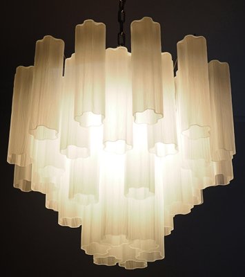 Murano Glass Tube Chandelier, 2000-OVO-1670002