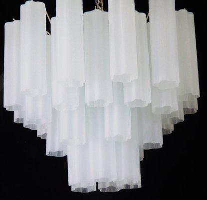 Murano Glass Tube Chandeliers, 1990s, Set of 2-OVO-1672438