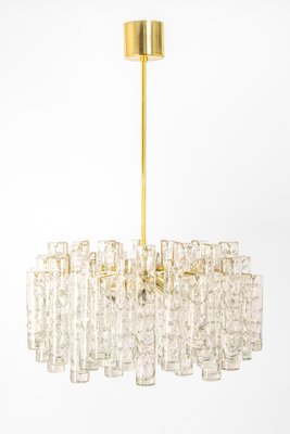 Murano Glass Tubes Chandelier from Doria, Germany, 1960s-UGR-1195096