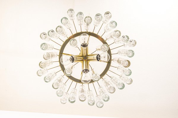 Murano Glass Tubes Chandelier from Doria, Germany, 1960s-UGR-1195096