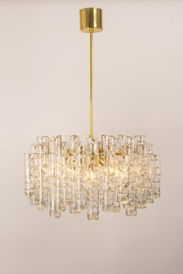 Murano Glass Tubes Chandelier from Doria, Germany, 1960s-UGR-1195096