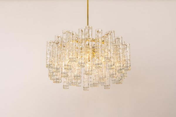 Murano Glass Tubes Chandelier from Doria, Germany, 1960s-UGR-1195096