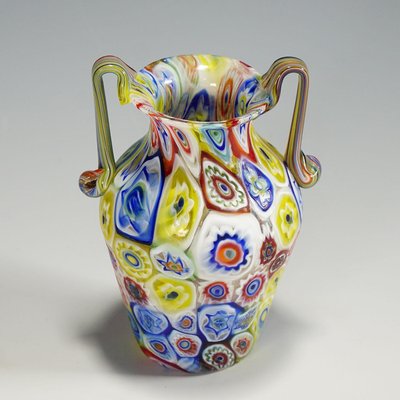 Murano Glass Vase from Fratelli Toso, 1920-KJP-1187204