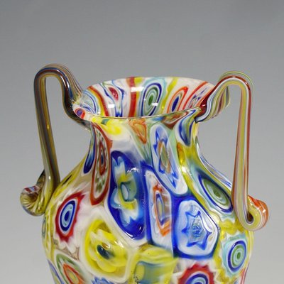 Murano Glass Vase from Fratelli Toso, 1920-KJP-1187204