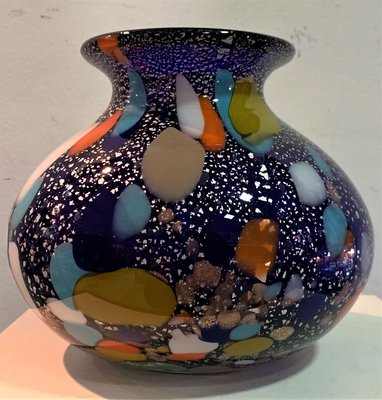 Murano Glass Vase from Serenella Arte, 1980s-IKW-811872