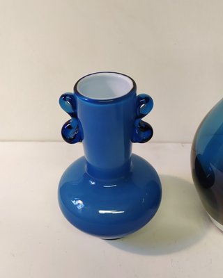 Murano Glass Vases, 1960s, Set of 5-EI-1175358