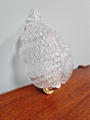 Murano Glass Wall Lamp from Barovier & Toso, 1950s-FAX-1806968