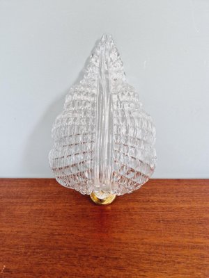 Murano Glass Wall Lamp from Barovier & Toso, 1950s-FAX-1806968