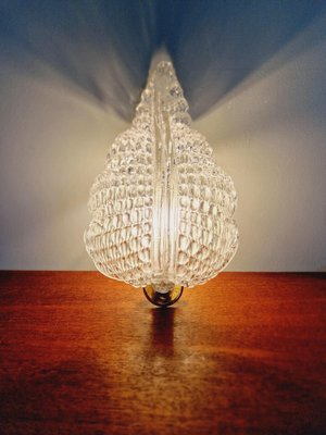 Murano Glass Wall Lamp from Barovier & Toso, 1950s-FAX-1806968