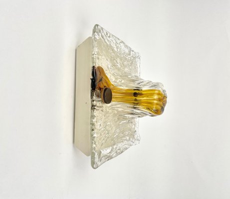 Murano Glass Wall Lamp Sconce by Toni Zuccheri for Venini, Italy, 1960s-LYQ-1171301