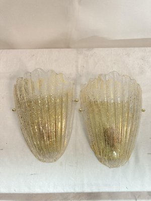 Murano Glass Wall Lights, 1980s, Set of 2-VRR-1786757