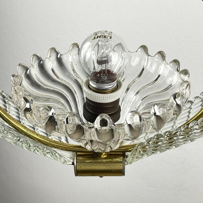 Murano Hanging Light by Ercole Barovier for Barovier & Toso, 1950s-WQC-2023729