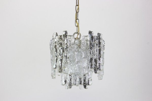 Murano Ice Glass Pendants from Kalmar, Austria, 1960s, Set of 2-UGR-1085437