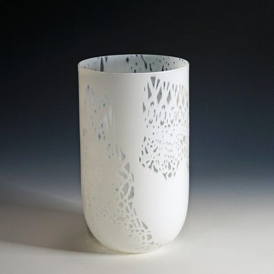 Murano Lace Vase by Brigitta Carlsson and Where Thorssen for Venini-KJP-1149518