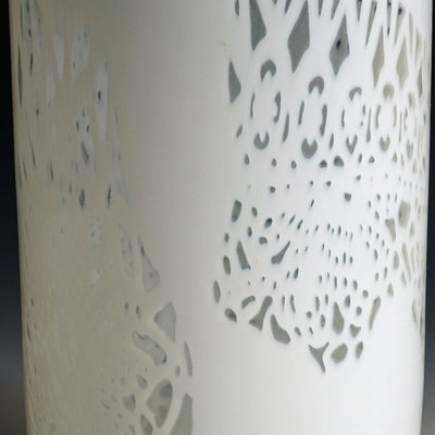 Murano Lace Vase by Brigitta Carlsson and Where Thorssen for Venini-KJP-1149518