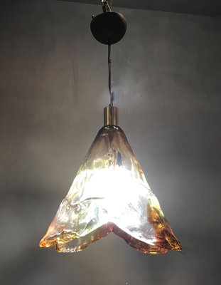 Murano Light Pendant from Mazzega, 1970s-JJC-754188