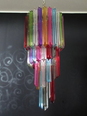 Murano Multicolor Mariangela Chandelier , 1990-FHZ-2041205