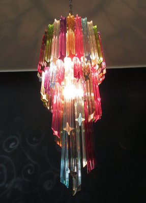 Murano Multicolor Mariangela Chandelier , 1990-FHZ-2041205