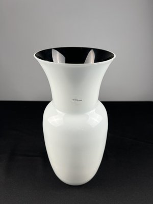 Murano Opalino Glass Vase by Carlo Nason-QRT-1790955