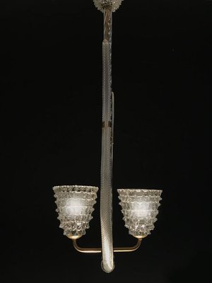 Murano Pendant Lamp by Barovier & Toso, 1940s-MBH-1032233