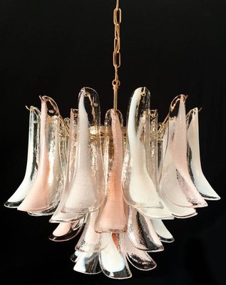 Murano Petal Ceiling Lights from Mazzega, 1980s, Set of 2-MBH-1031569