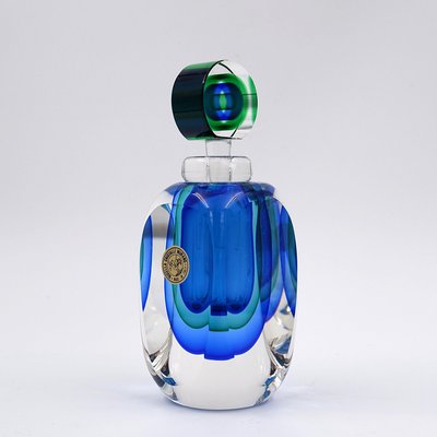 Murano Sommerso Glass Perfume Bottle by Luigi Onesto-NYF-2019131