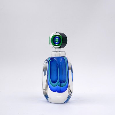 Murano Sommerso Glass Perfume Bottle by Luigi Onesto-NYF-2019131