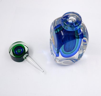 Murano Sommerso Glass Perfume Bottle by Luigi Onesto-NYF-2019131