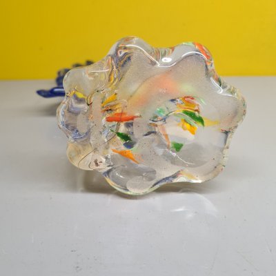 Murano Style Glass Fish on Pedestal, 1980s-VHW-1794641