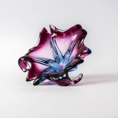 Murano Submerged Glass Bowl from Cristallo Venice, 1960s-IXK-1313257