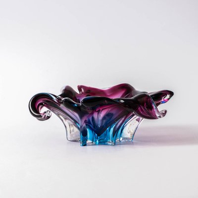 Murano Submerged Glass Bowl from Cristallo Venice, 1960s-IXK-1313257