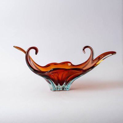 Murano Submerged Glass BowlfFrom Brothers Toso, 1960s-IXK-1313253