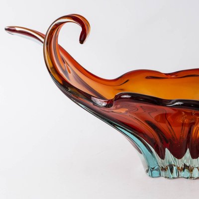 Murano Submerged Glass BowlfFrom Brothers Toso, 1960s-IXK-1313253