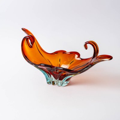 Murano Submerged Glass BowlfFrom Brothers Toso, 1960s-IXK-1313253