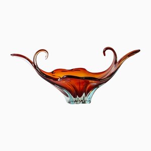 Murano Submerged Glass BowlfFrom Brothers Toso, 1960s-IXK-1313253