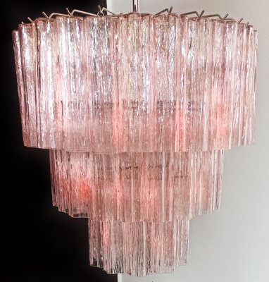 Murano Tronchi Chandeliers in the Style of Toni Zuccheri for Venini, Set of 2-OVO-1235325