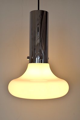 Mushroom Pendant Lamp from Glashütte Limburg, 1960s-OV-872538