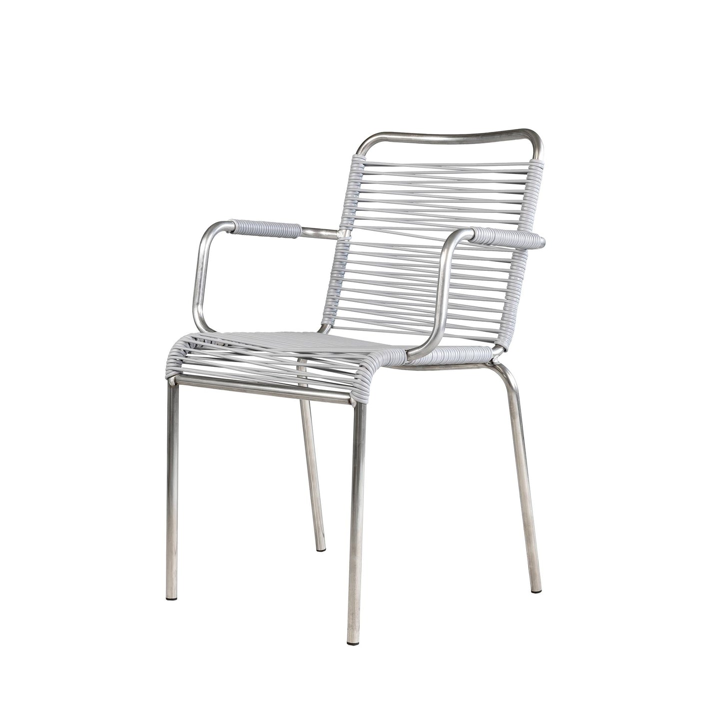 Mya Spaghetti Dining Chair with Armrests by Fiam #Gray