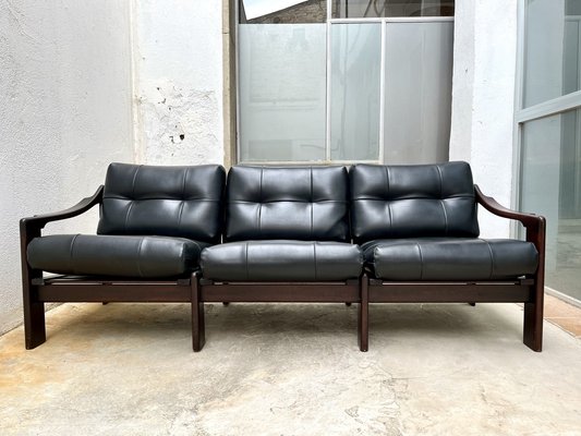 N.416 Sofa and Lounge Chairs by Gregorio Vicente Cortés for H. Muebles, Spain, 1964, Set of 3-HDF-1730519