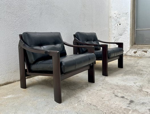 N.416 Sofa and Lounge Chairs by Gregorio Vicente Cortés for H. Muebles, Spain, 1964, Set of 3-HDF-1730519