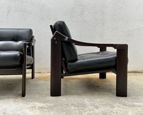 N.416 Sofa and Lounge Chairs by Gregorio Vicente Cortés for H. Muebles, Spain, 1964, Set of 3-HDF-1730519