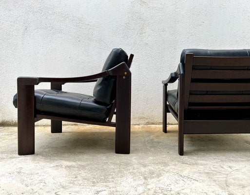 N.416 Sofa and Lounge Chairs by Gregorio Vicente Cortés for H. Muebles, Spain, 1964, Set of 3-HDF-1730519