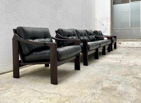 N.416 Sofa and Lounge Chairs by Gregorio Vicente Cortés for H. Muebles, Spain, 1964, Set of 3-HDF-1730519