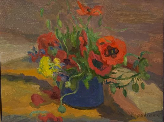 Nadezhda Vorobieva, Poppies, 1960-QUE-944116